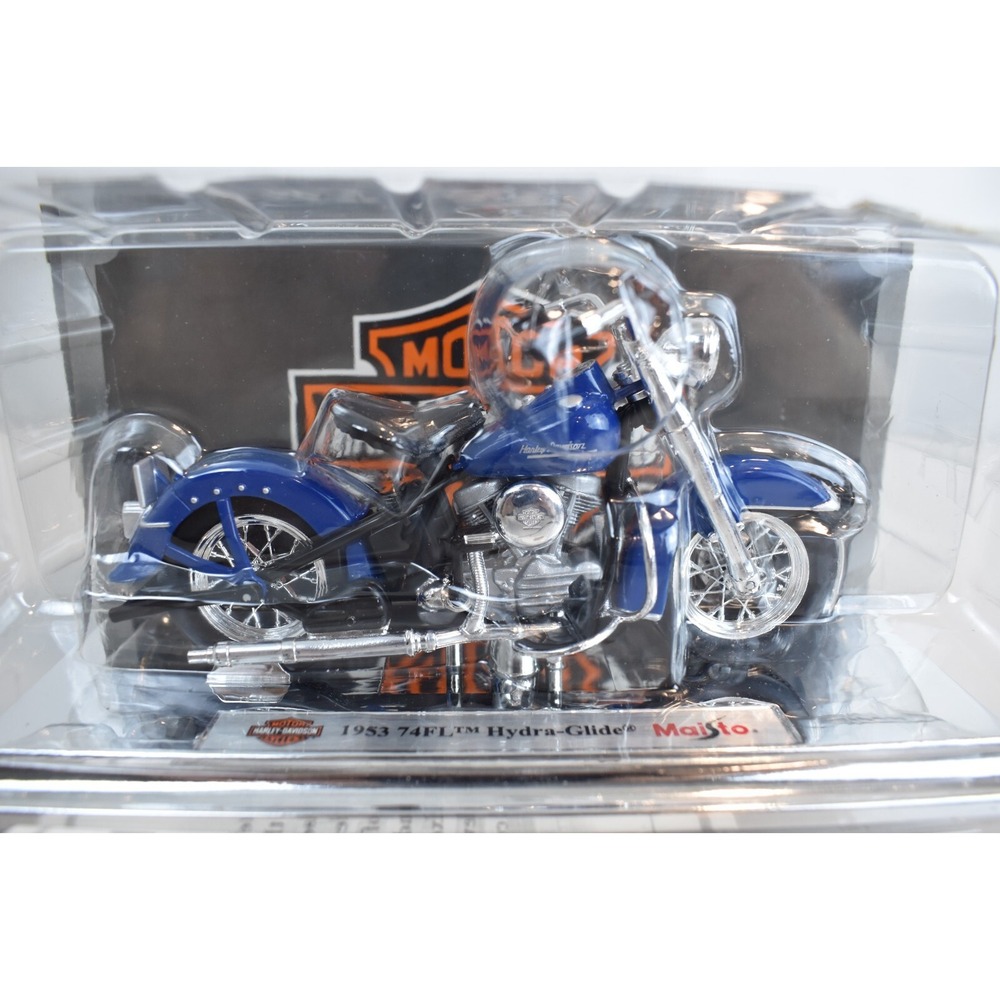 Harley Davidson 1953 74FL Hydra-Glide Maisto 1:18 Die Cast Motorcycle
